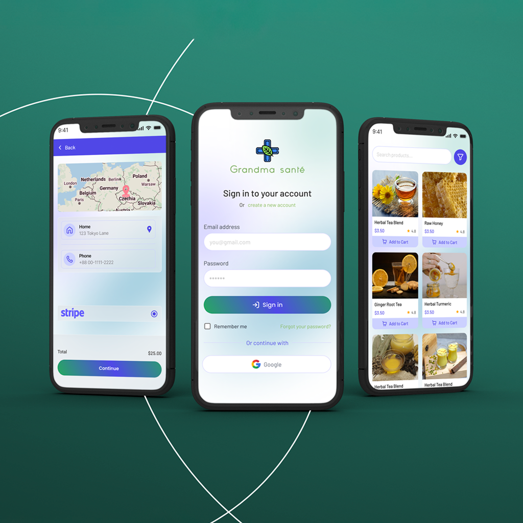 Mobile App Website
